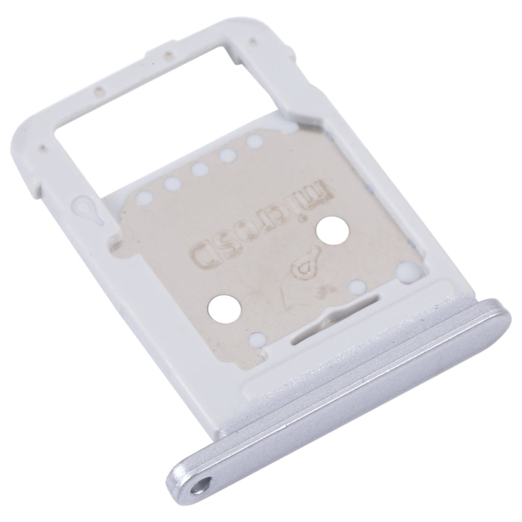 For Samsung Galaxy Tab S7 FE SM-T736 SIM Card Tray + Micro SD Card Tray (Silver)