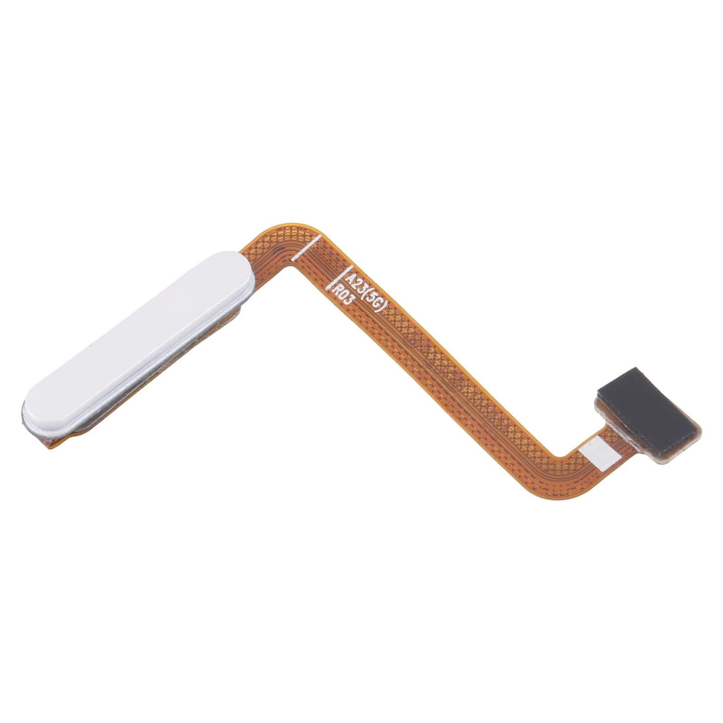 For Samsung Galaxy A23 5G SM-A236B Original Fingerprint Sensor Flex Cable (White)