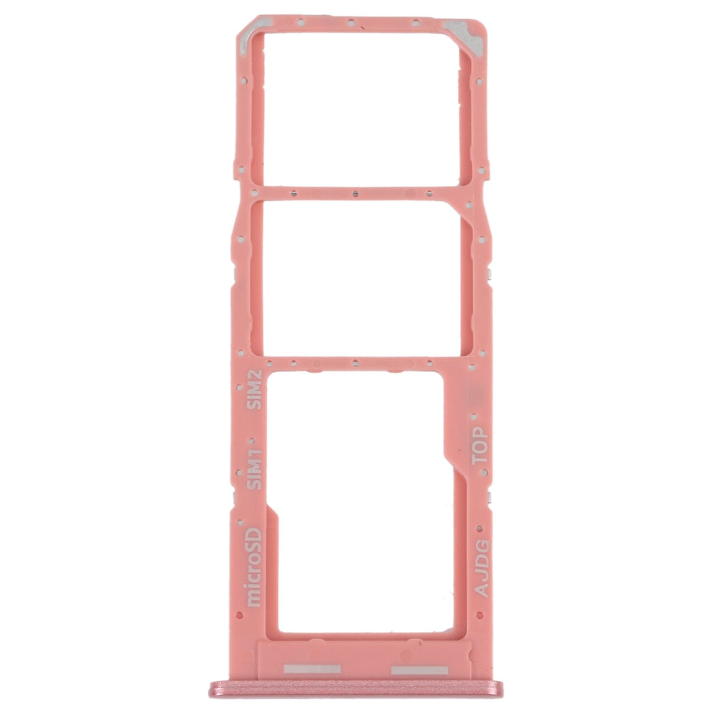 For Samsung Galaxy A04s SM-A047F Original SIM Card Tray + SIM Card Tray + Micro SD Card Tray (Pink)
