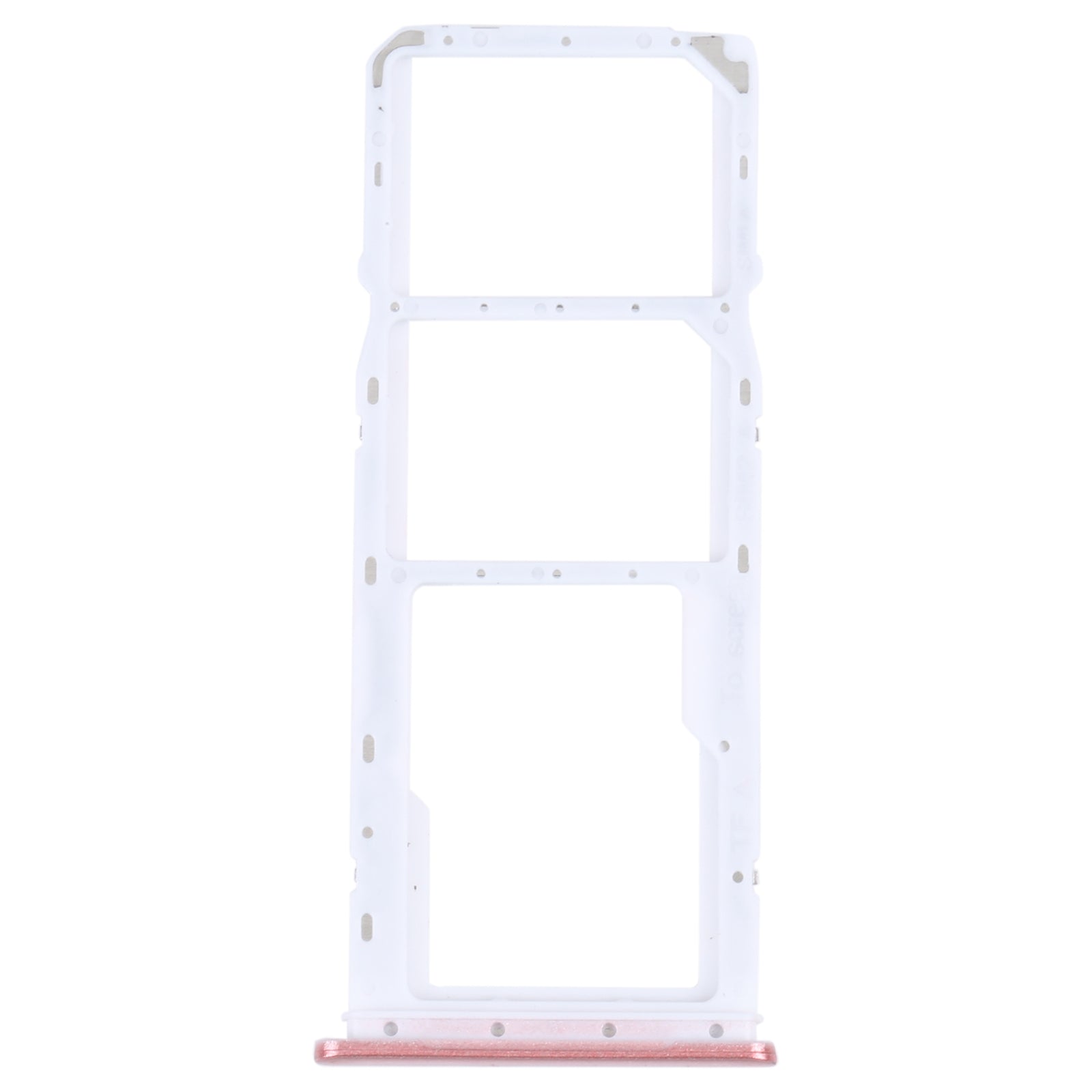 For Samsung Galaxy A04 SM-A045F Original SIM Card Tray + SIM Card Tray + Micro SD Card Tray (Pink)