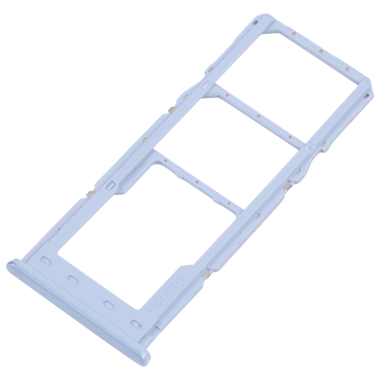 For Samsung Galaxy A23 5G SM-A236B Original SIM Card Tray + SIM Card Tray + Micro SD card tray (Blue)