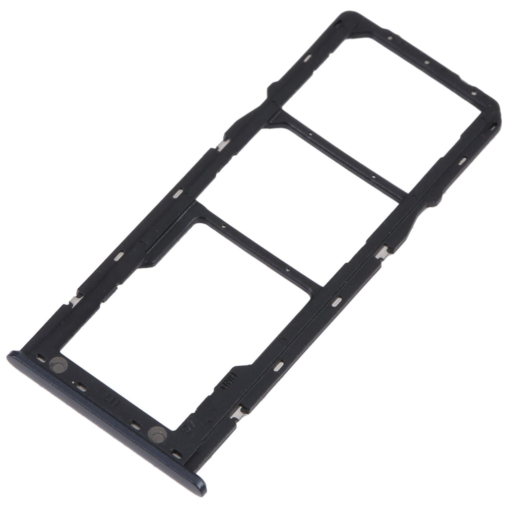 For Samsung Galaxy M42 5G SM-A436B Original SIM Card Tray + SIM Card Tray + Micro SD card tray (Black)
