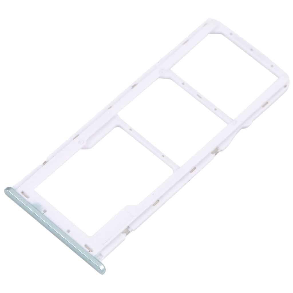 For Samsung Galaxy M42 5G SM-A436B Original SIM Card Tray + SIM Card Tray + Micro SD card tray (Green)