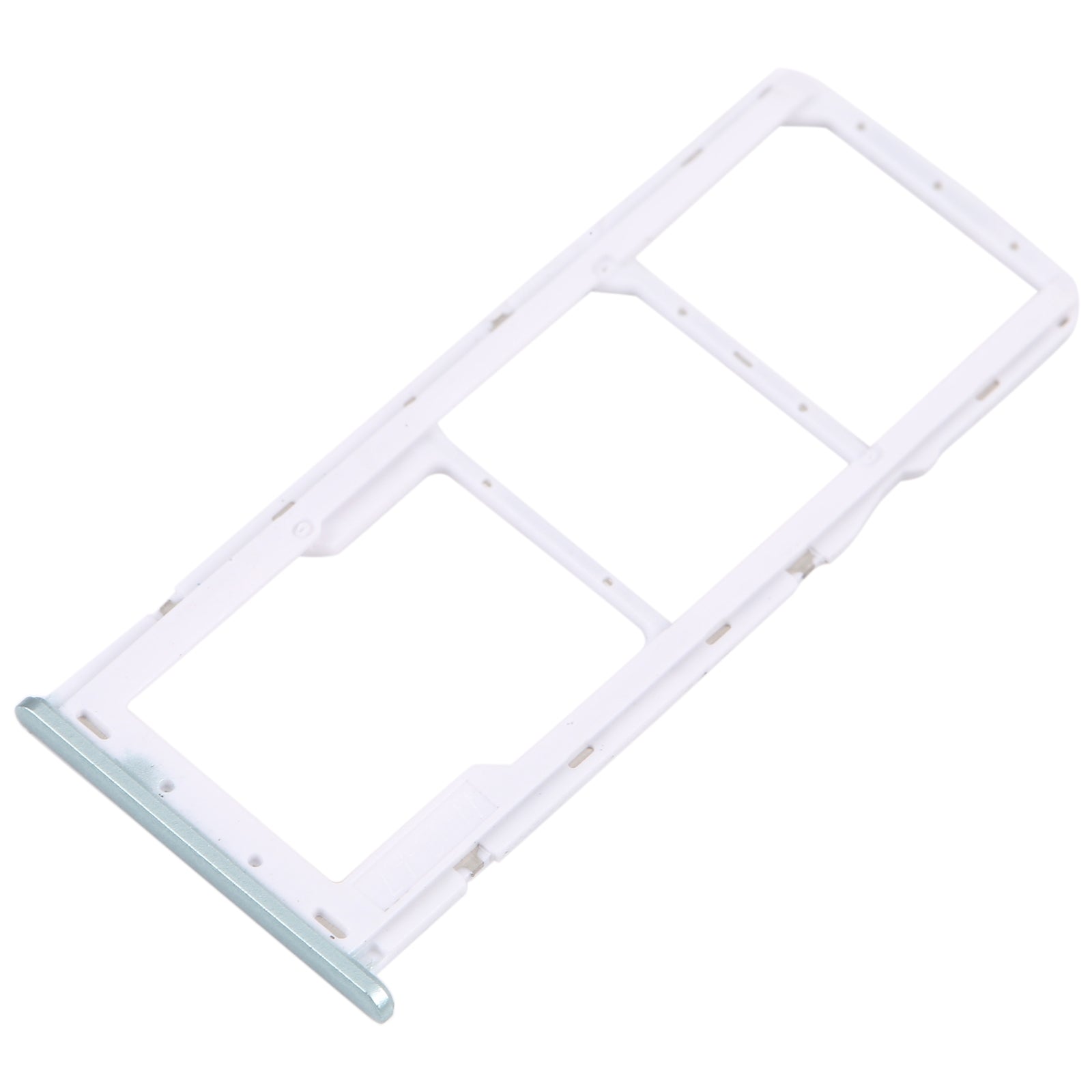 For Samsung Galaxy M42 5G SM-A436B Original SIM Card Tray + SIM Card Tray + Micro SD card tray (Green)