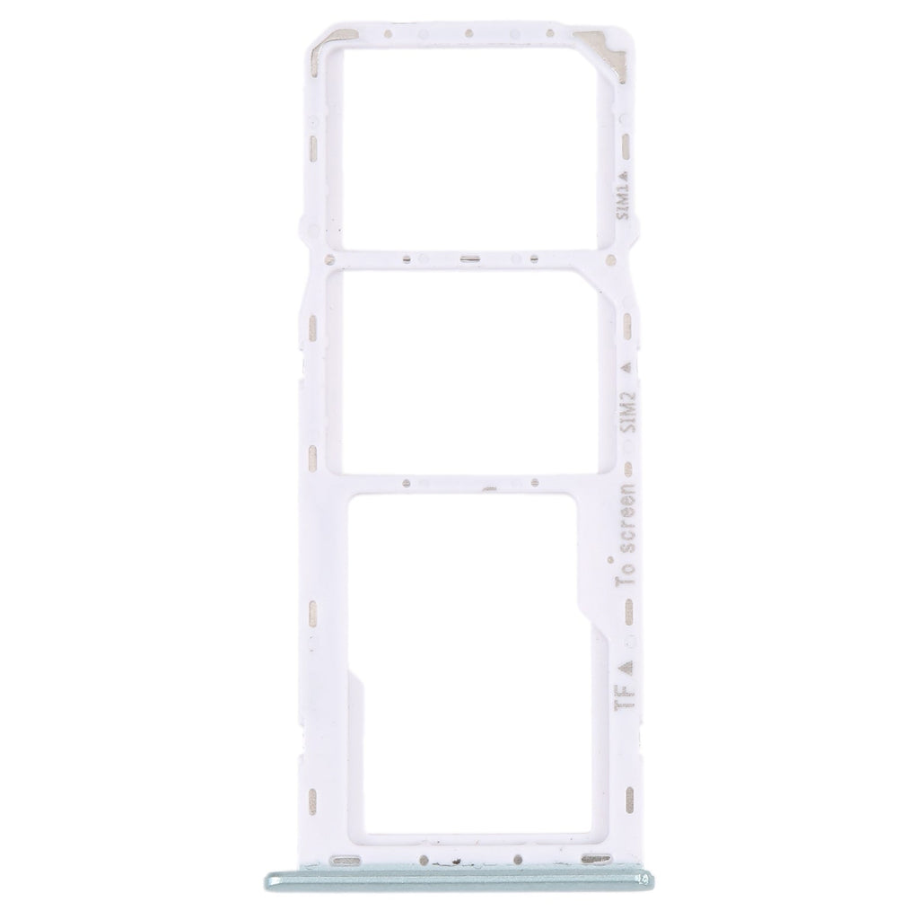 For Samsung Galaxy M42 5G SM-A436B Original SIM Card Tray + SIM Card Tray + Micro SD card tray (Green)