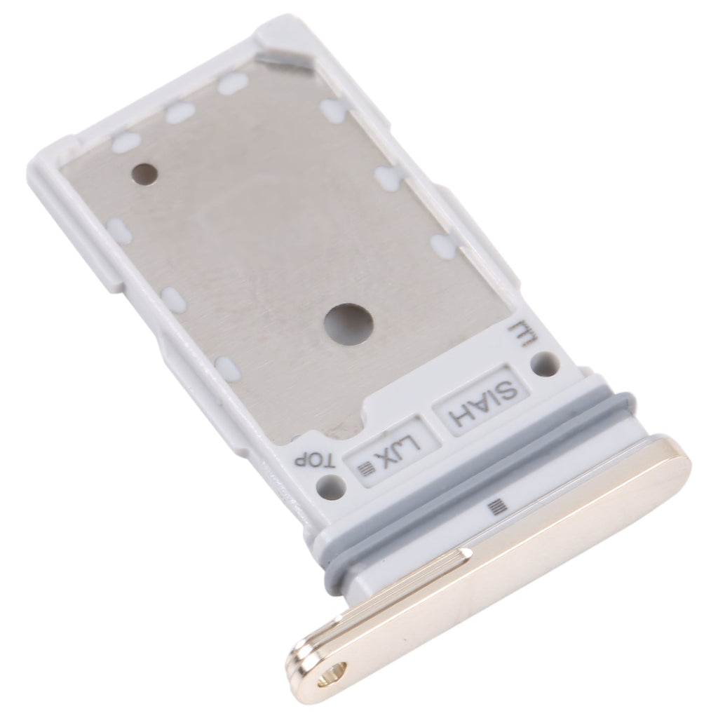 For Samsung Galaxy S23 Ultra SM-S918B Original SIM Card Tray + SIM Card Tray(Gold)
