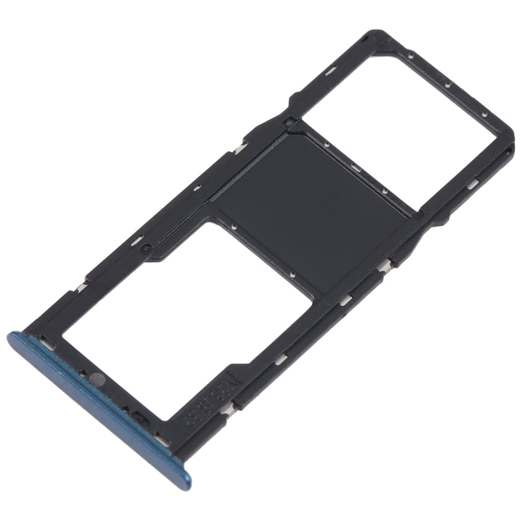 For Samsung Galaxy A03s SM-A037U Original SIM Card Tray + Micro SD card tray (Blue)
