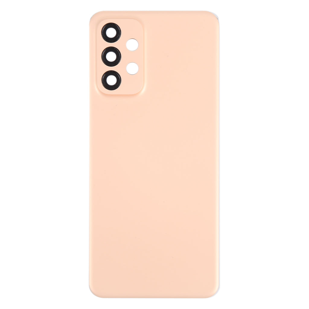 For Samsung Galaxy A23 5G SM-A236A Original Battery Back Cover with Camera Lens Frame(Pink)