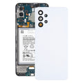 For Samsung Galaxy A23 5G SM-A236A Original Battery Back Cover with Camera Lens Frame(White)