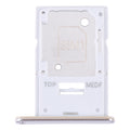 For Samsung Galaxy A54 SM-A546 Original SIM Card Tray + Micro SD Card Tray (Gold)