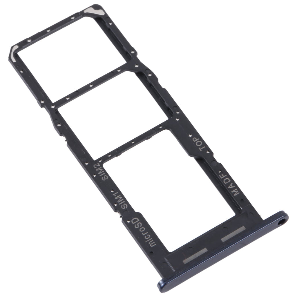 For Samsung Galaxy M14 SM-M146B Original SIM Card Tray + SIM Card Tray + Micro SD Card Tray (Dark Blue)