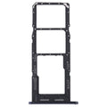 For Samsung Galaxy M14 SM-M146B Original SIM Card Tray + SIM Card Tray + Micro SD Card Tray (Dark Blue)