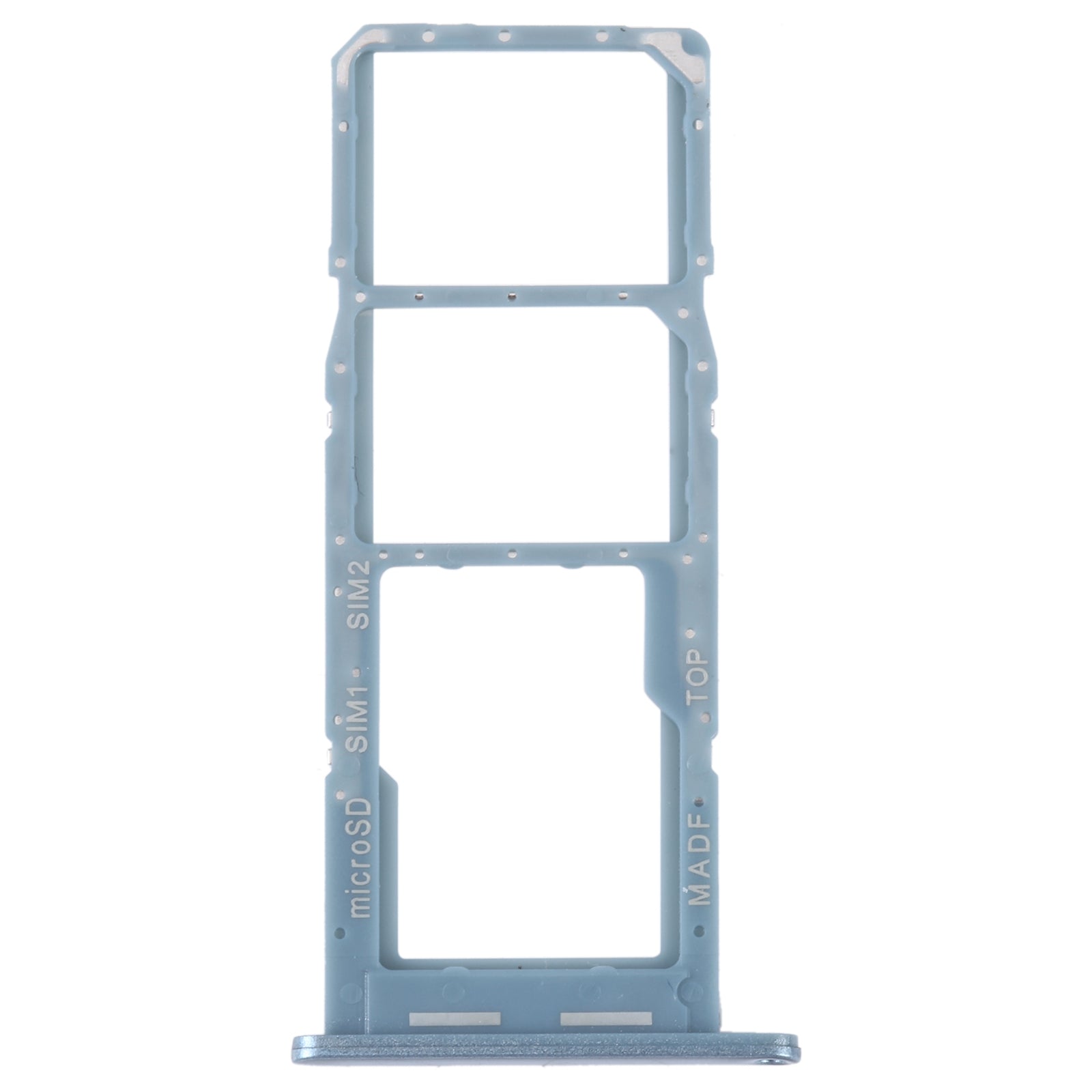 For Samsung Galaxy M14 SM-M146B Original SIM Card Tray + SIM Card Tray + Micro SD Card Tray (Baby Blue)