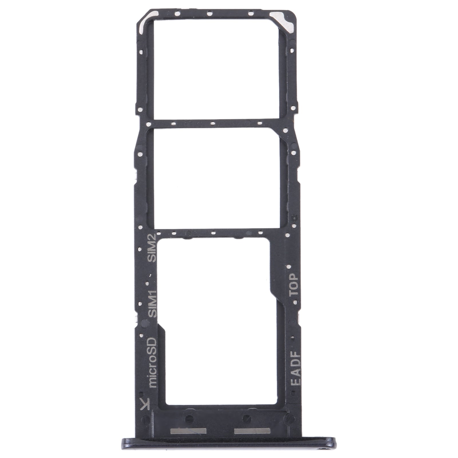 For Samsung Galaxy F14 5G Original SIM Card Tray + SIM Card Tray + Micro SD Card Tray (Black)