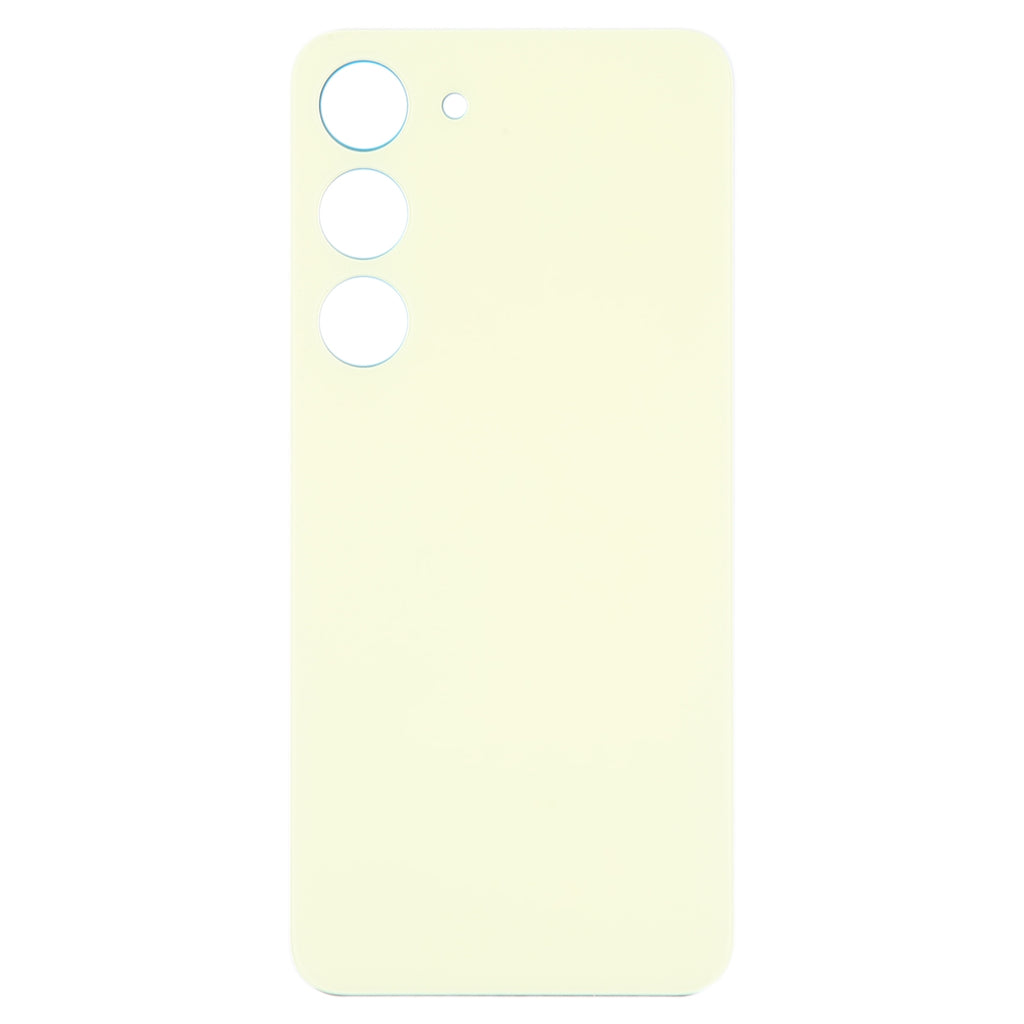 For Samsung Galaxy S23 SM-S911B OEM Glass Battery Back Cover(Yellow)