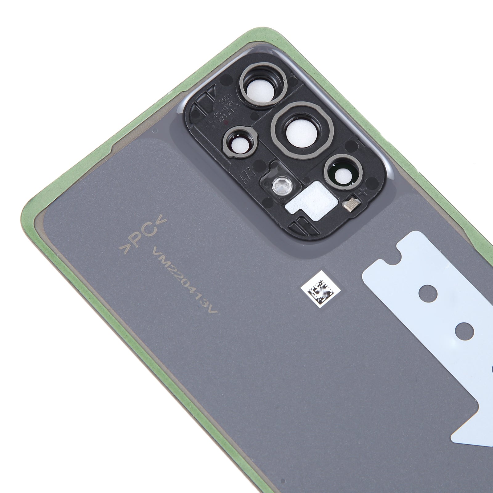 For Samsung Galaxy A73 5G SM-A736B Original Battery Back Cover with Camera Lens Frame(Black)