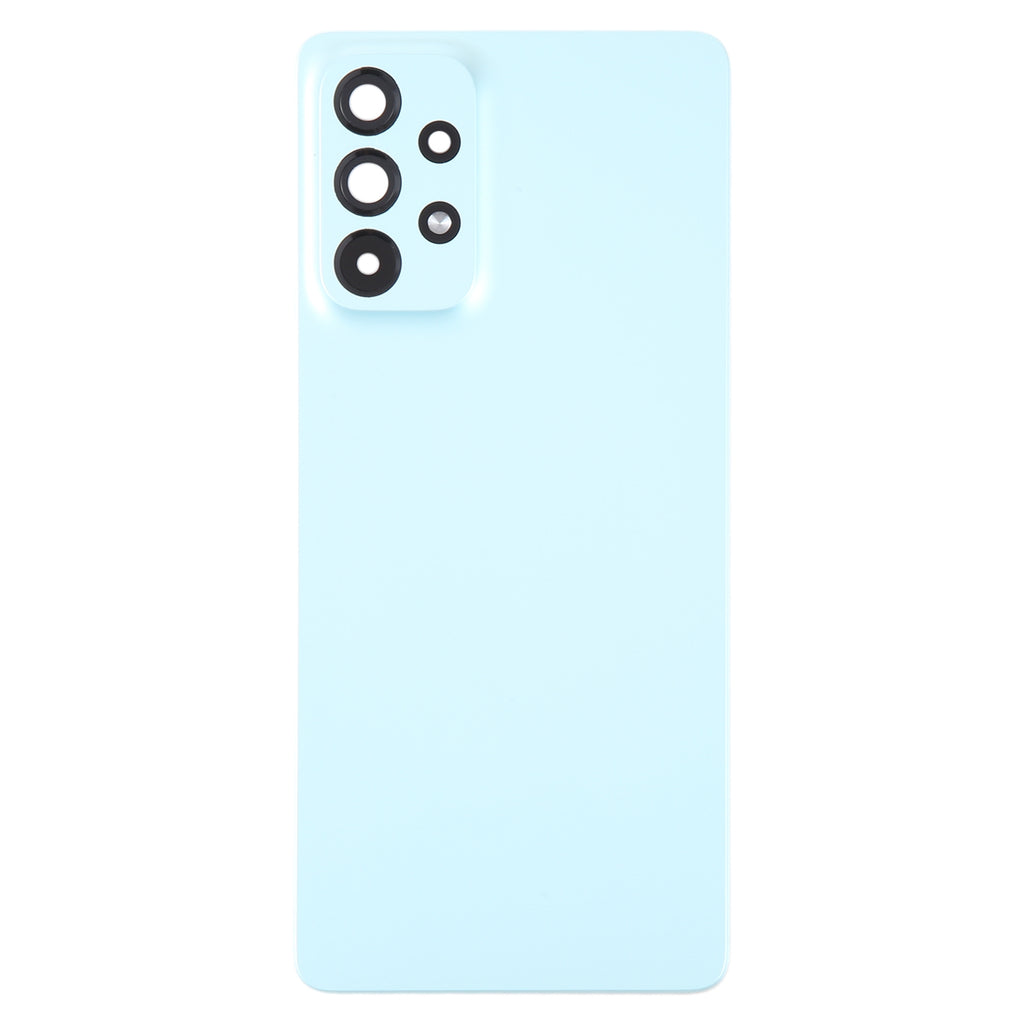For Samsung Galaxy A73 5G SM-A736B Original Battery Back Cover with Camera Lens Frame(Green)