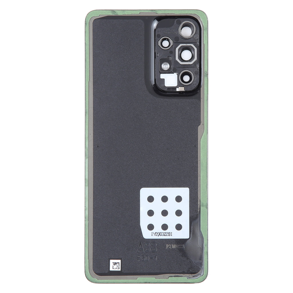 For Samsung Galaxy A53 5G SM-A536B Original Battery Back Cover with Camera Lens Frame(Black)
