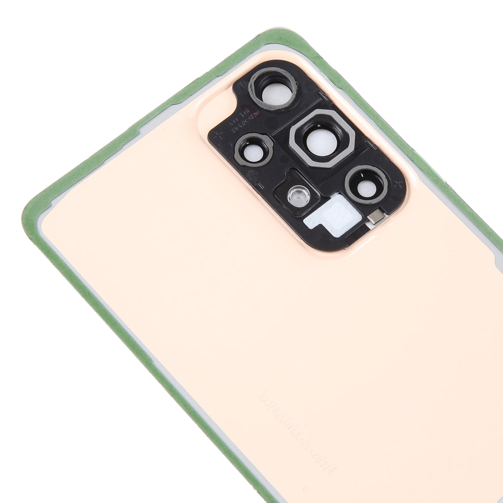 For Samsung Galaxy A53 5G SM-A536B Original Battery Back Cover with Camera Lens Frame(Pink)