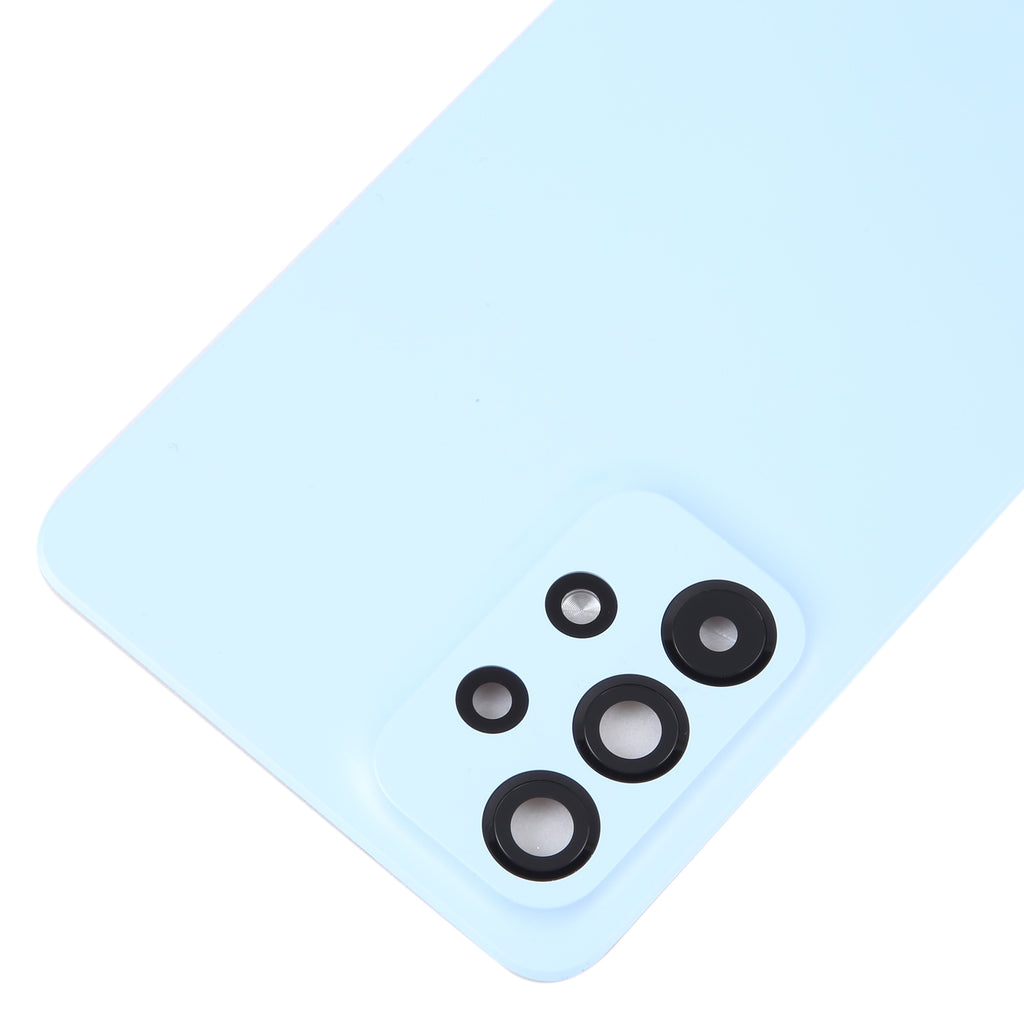 For Samsung Galaxy A53 5G SM-A536B Original Battery Back Cover with Camera Lens Frame(Blue)