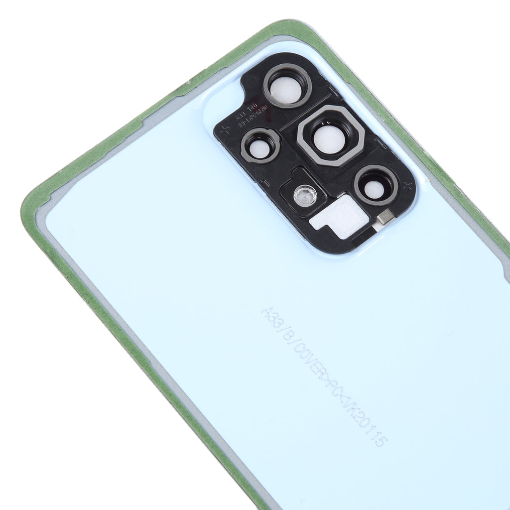 For Samsung Galaxy A53 5G SM-A536B Original Battery Back Cover with Camera Lens Frame(Blue)