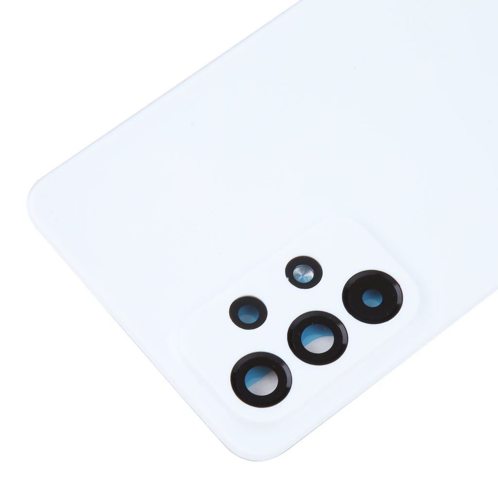 For Samsung Galaxy A53 5G SM-A536B Original Battery Back Cover with Camera Lens Frame(White)