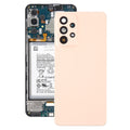 For Samsung Galaxy A33 5G SM-A336B Original Battery Back Cover with Camera Lens Frame(Pink)
