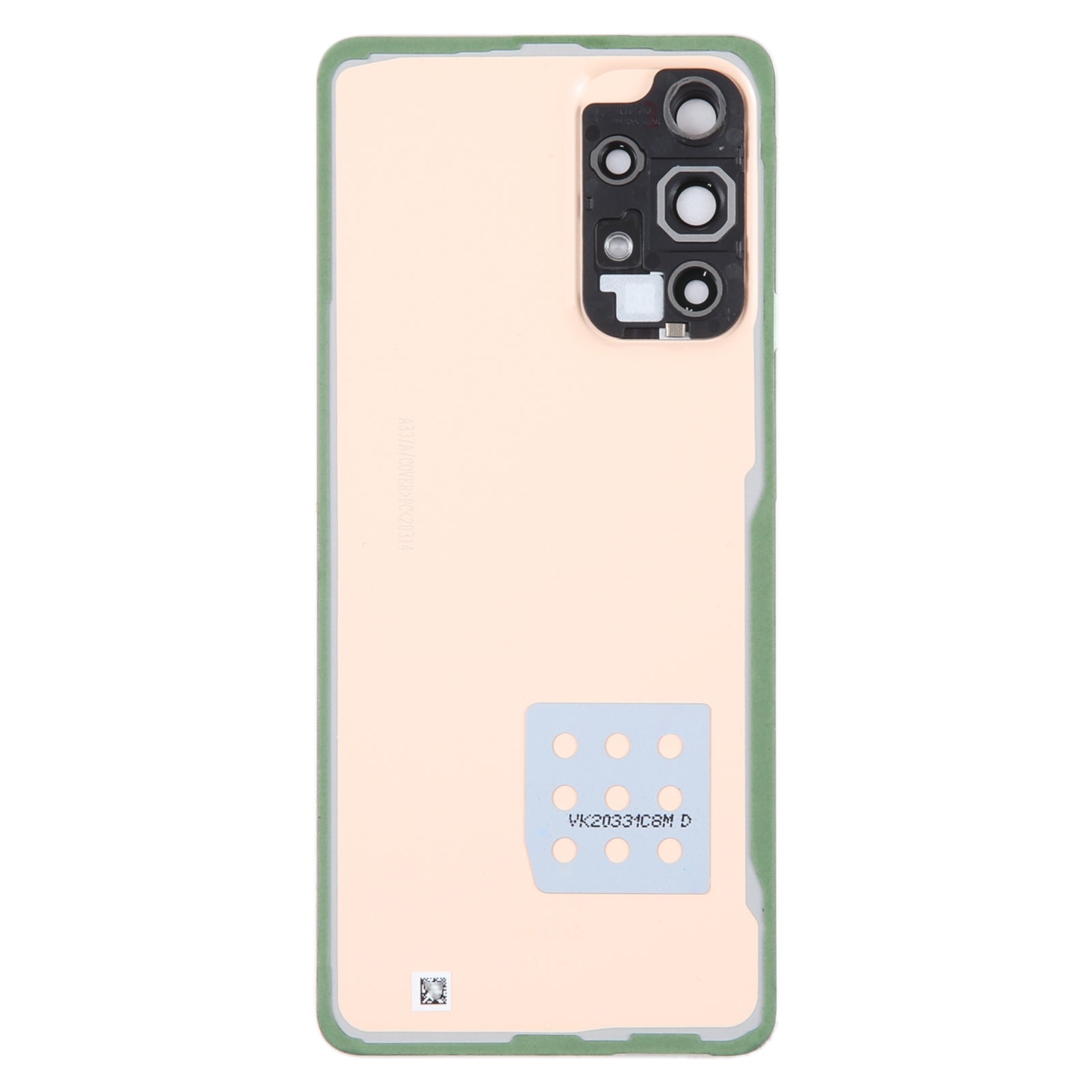 For Samsung Galaxy A33 5G SM-A336B Original Battery Back Cover with Camera Lens Frame(Pink)