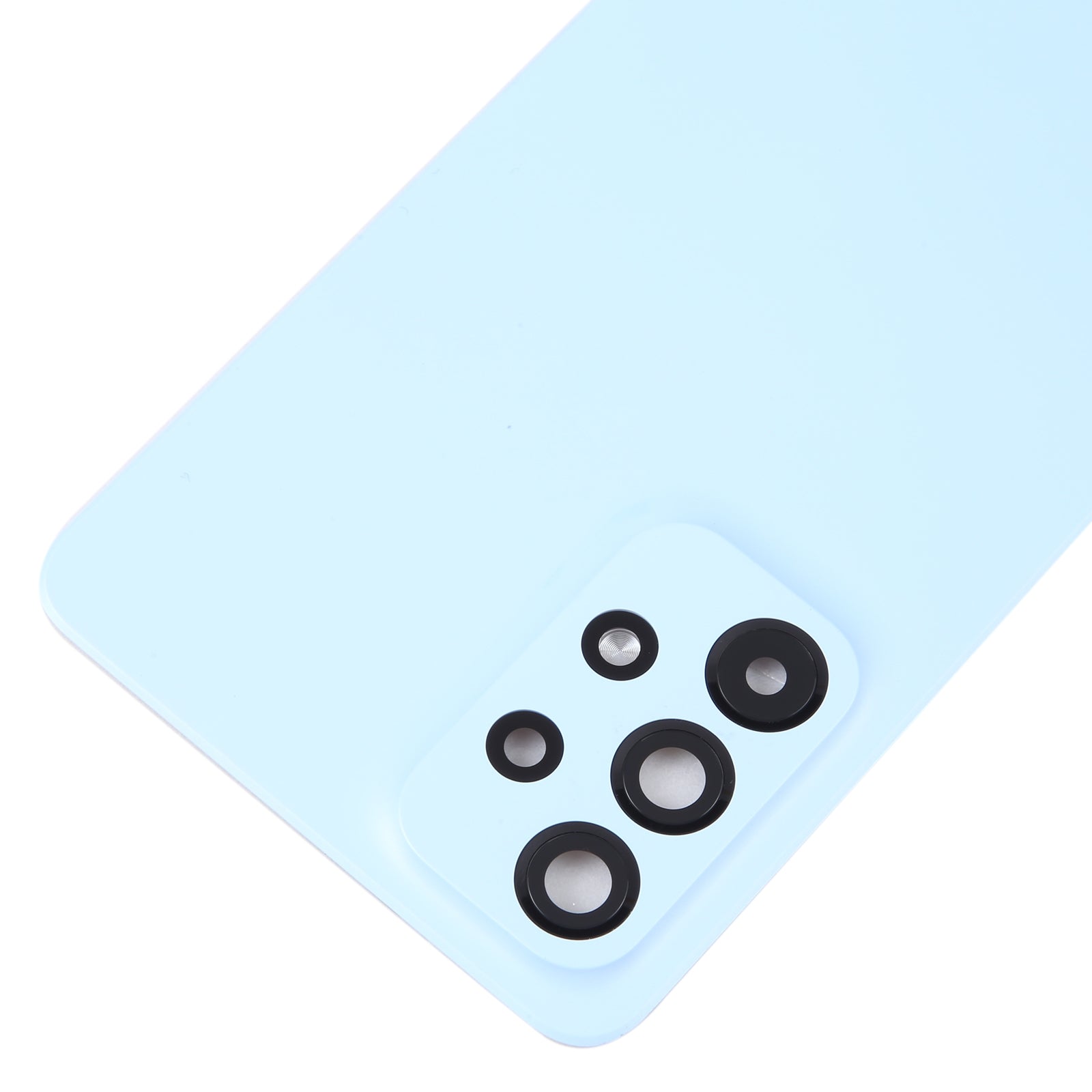 For Samsung Galaxy A33 5G SM-A336B Original Battery Back Cover with Camera Lens Frame(Blue)