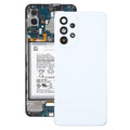 For Samsung Galaxy A33 5G SM-A336B Original Battery Back Cover with Camera Lens Frame(White)