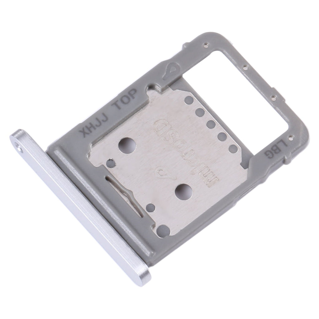 For Samsung Galaxy Tab S8 SM-X700 Original SIM Card Tray + Micro SD Card Tray (Silver)
