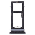 For Samsung Galaxy Tab Active3 8.0 SM-T570/T575 Original SIM Card Tray + Micro SD Card Tray (Black)