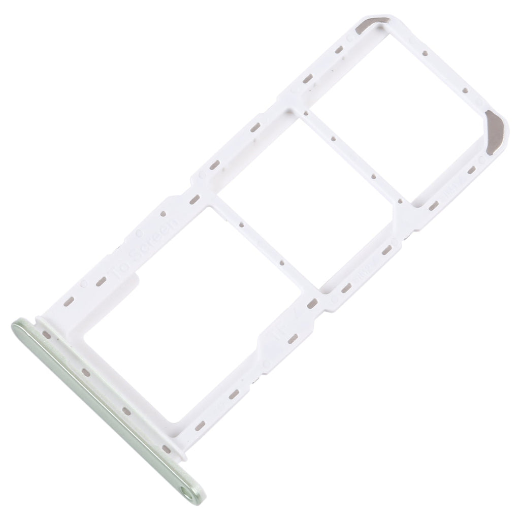 For Samsung Galaxy A14 4G SM-A145P Original SIM Card Tray + SIM Card Tray + Micro SD Card Tray (Green)