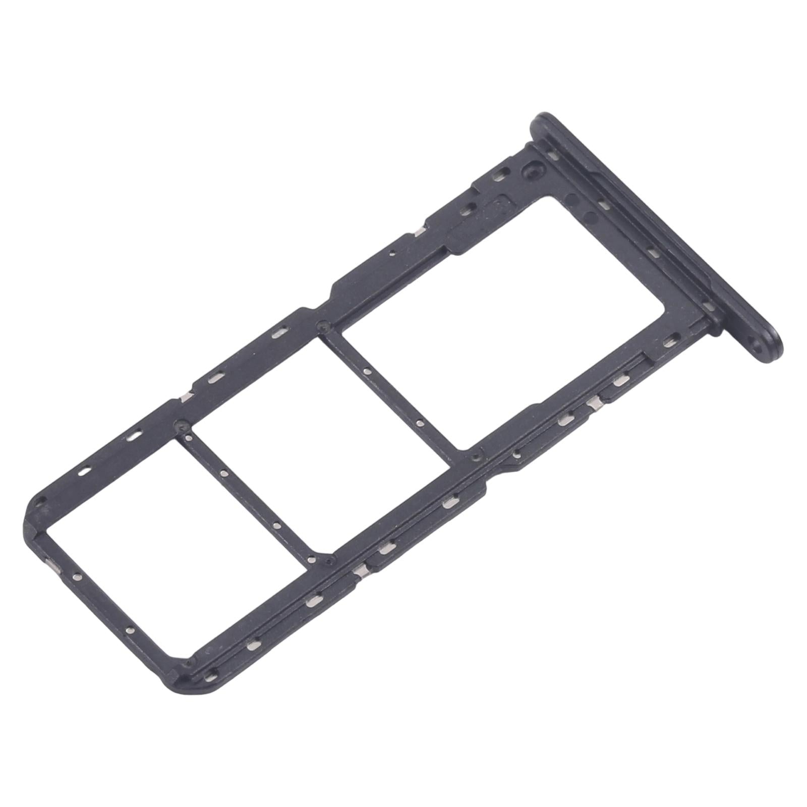 For Samsung Galaxy A14 5G SM-A146P Original SIM Card Tray + SIM Card Tray + Micro SD Card Tray (Black)