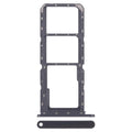 For Samsung Galaxy A14 5G SM-A146P Original SIM Card Tray + SIM Card Tray + Micro SD Card Tray (Black)