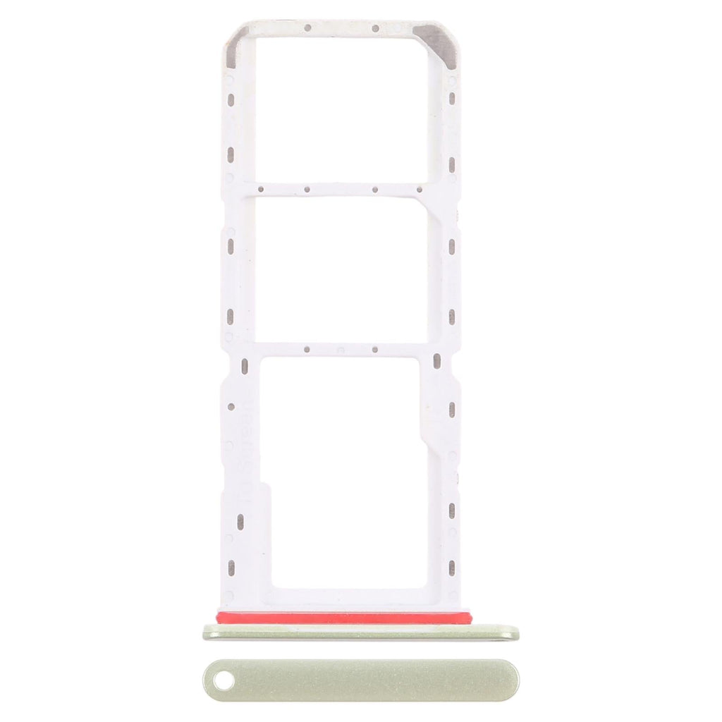 For Samsung Galaxy A14 5G SM-A146P Original SIM Card Tray + SIM Card Tray + Micro SD Card Tray (Green)
