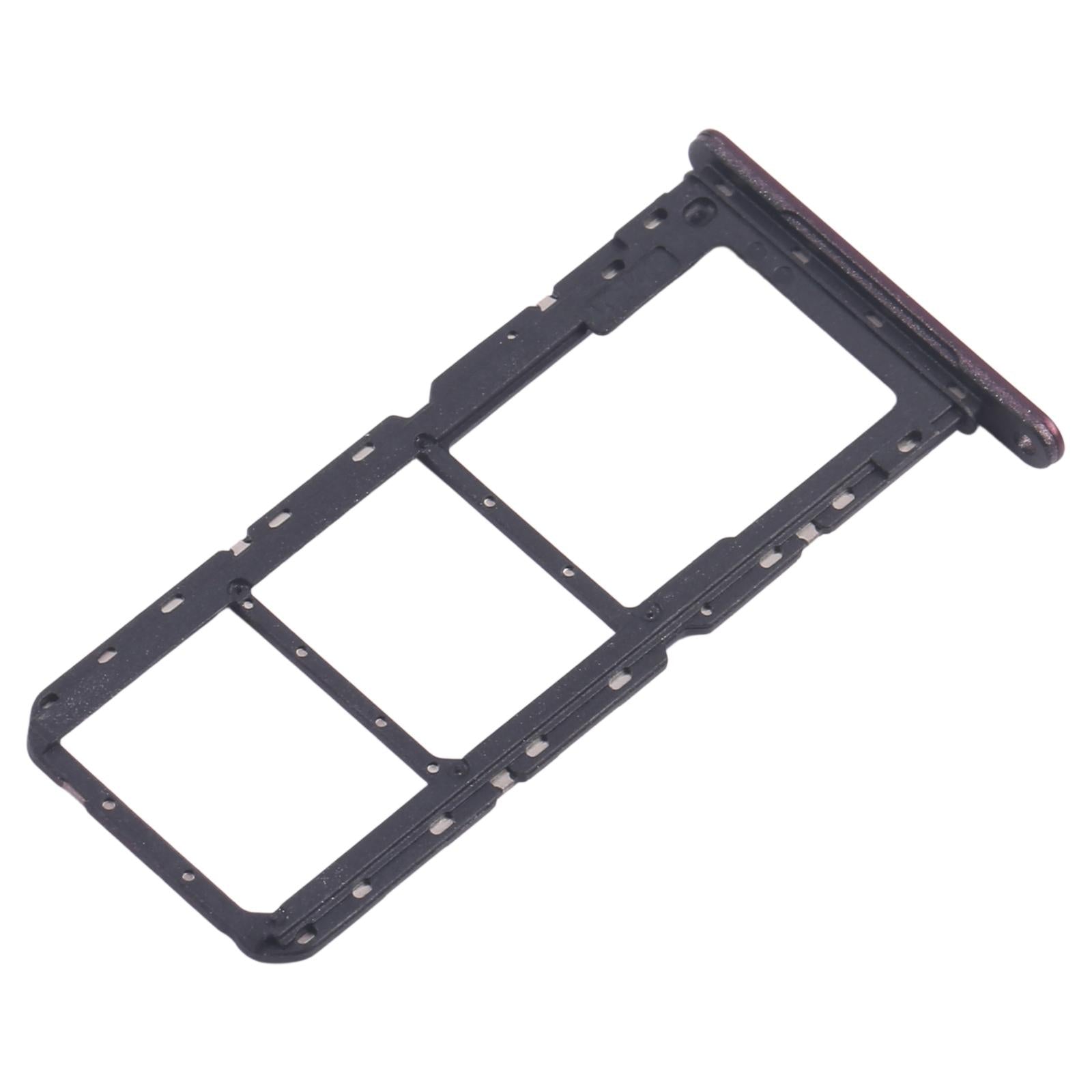 For Samsung Galaxy A14 5G SM-A146P Original SIM Card Tray + SIM Card Tray + Micro SD Card Tray (Purple)