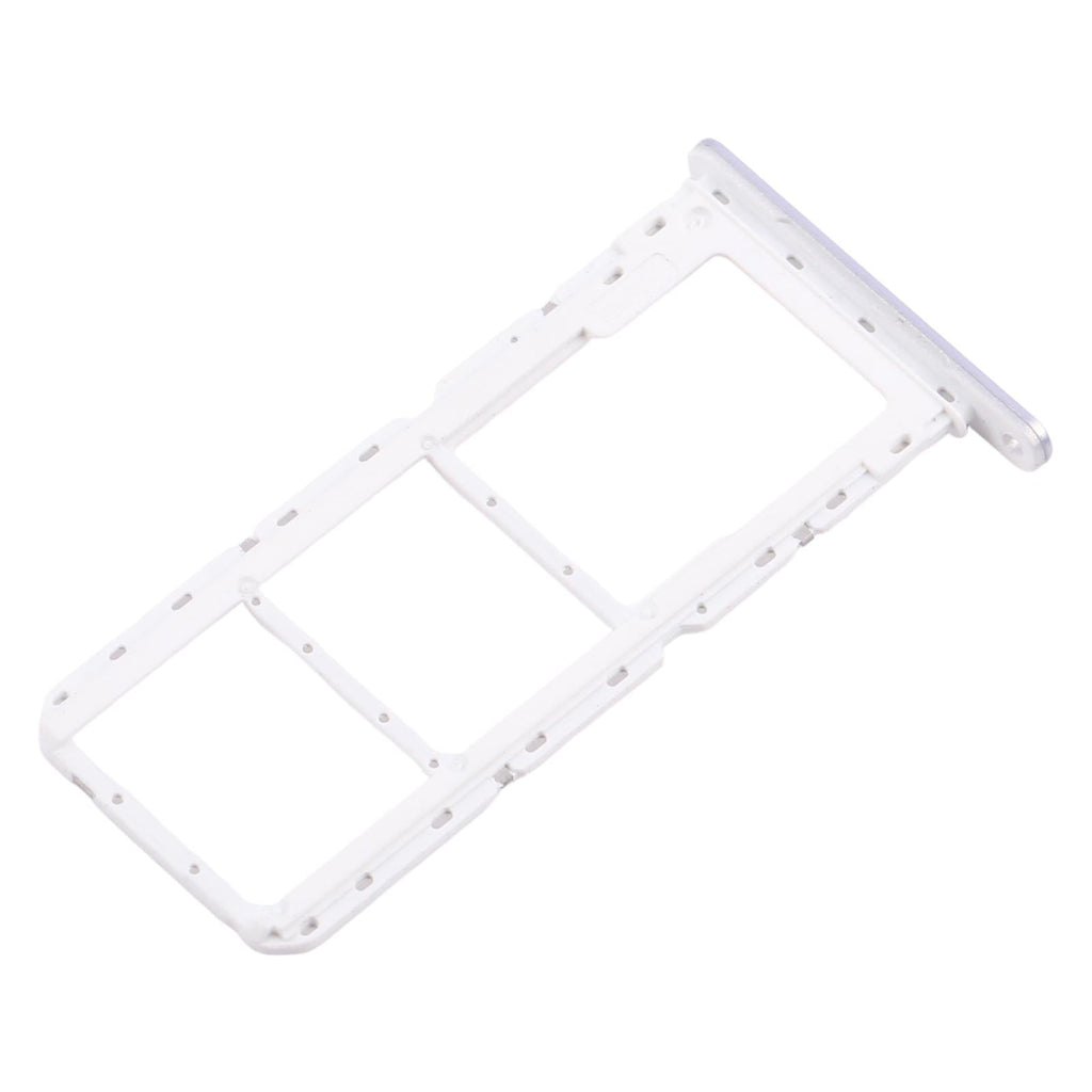 For Samsung Galaxy A14 5G SM-A146P Original SIM Card Tray + SIM Card Tray + Micro SD Card Tray (Silver)