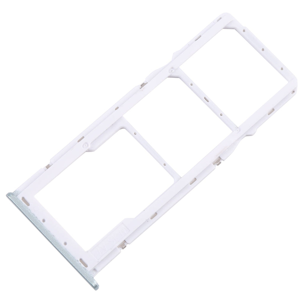 For Samsung Galaxy A22 5G SM-A226B Original SIM Card Tray + SIM Card Tray + Micro SD Card Tray (Green)