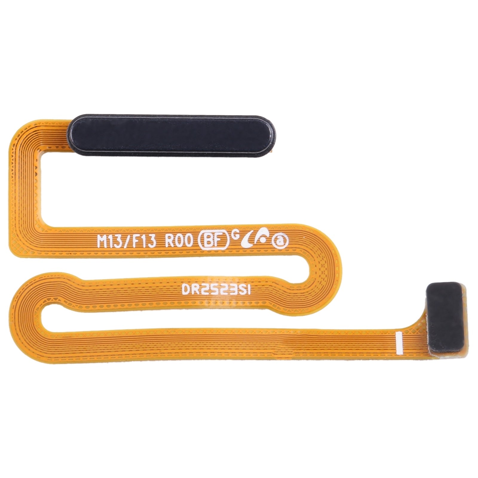 For Samsung Galaxy M13 SM-M135F Original Fingerprint Sensor Flex Cable (Black)