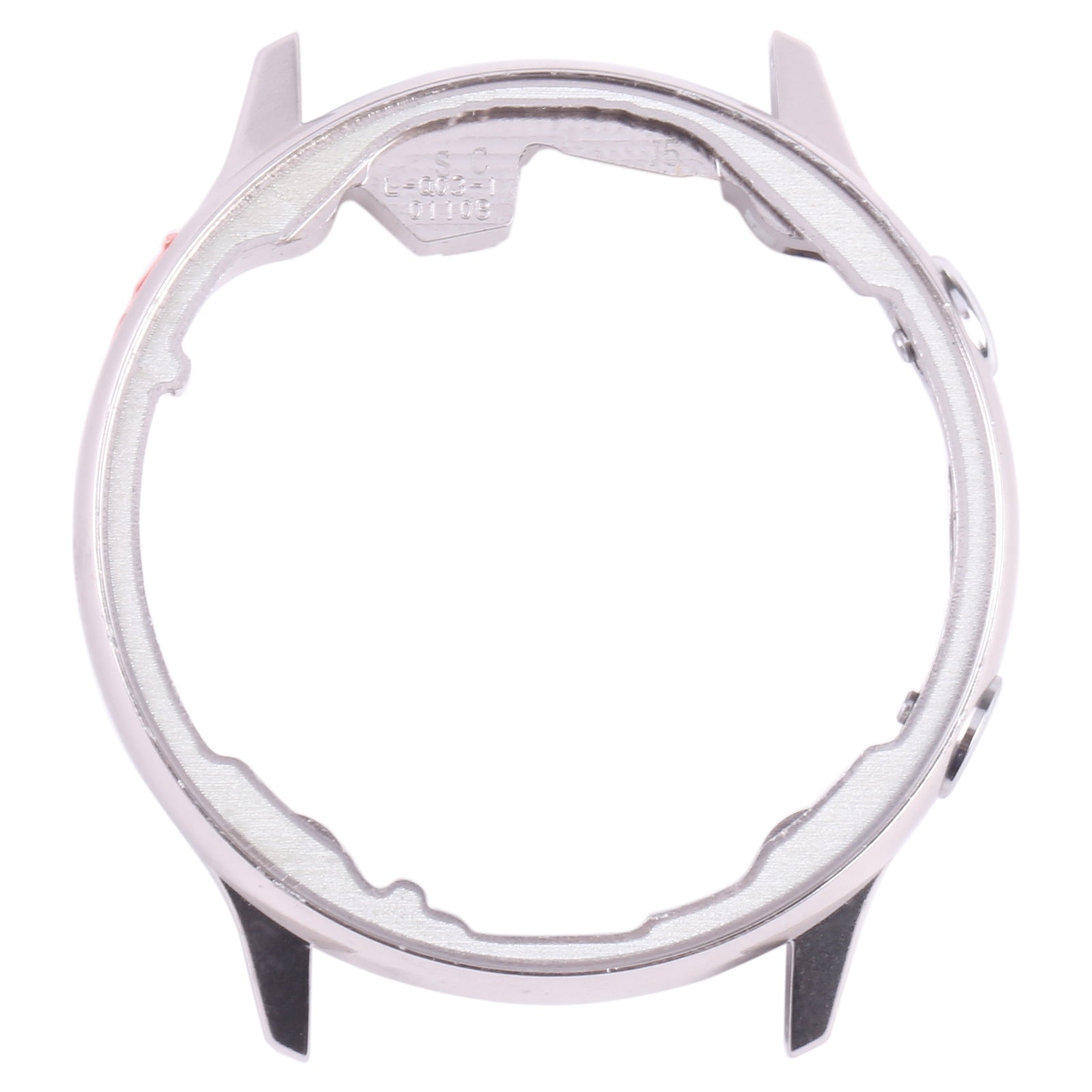 Original LCD Screen Frame Bezel Plate For Samsung Galaxy Watch Active SM-R500 (Silver)