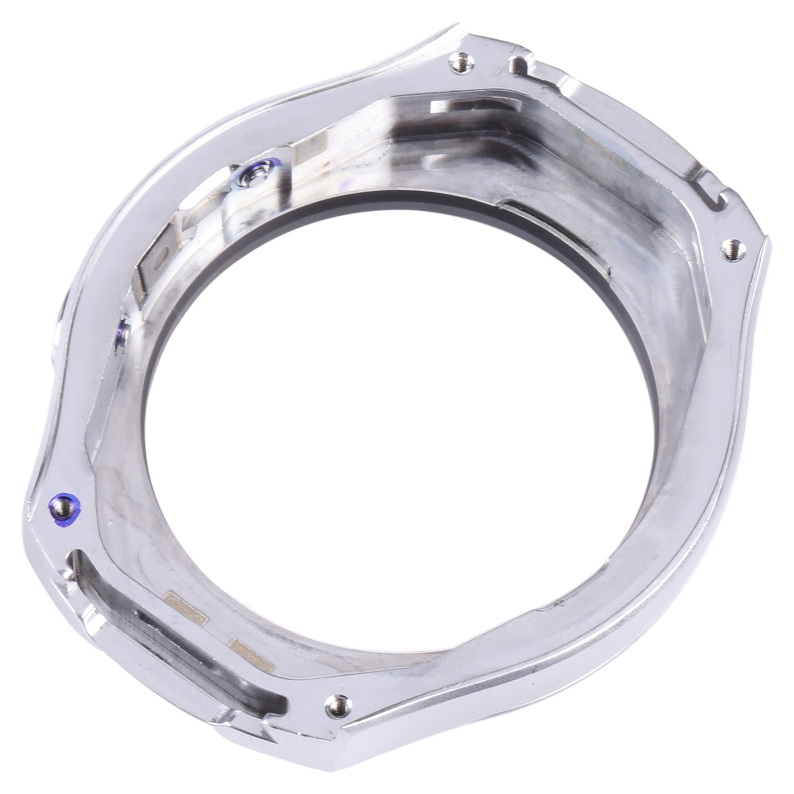 Original LCD Screen Frame Bezel Plate For Samsung Galaxy Watch Gear S2 SM-R720 (Silver)