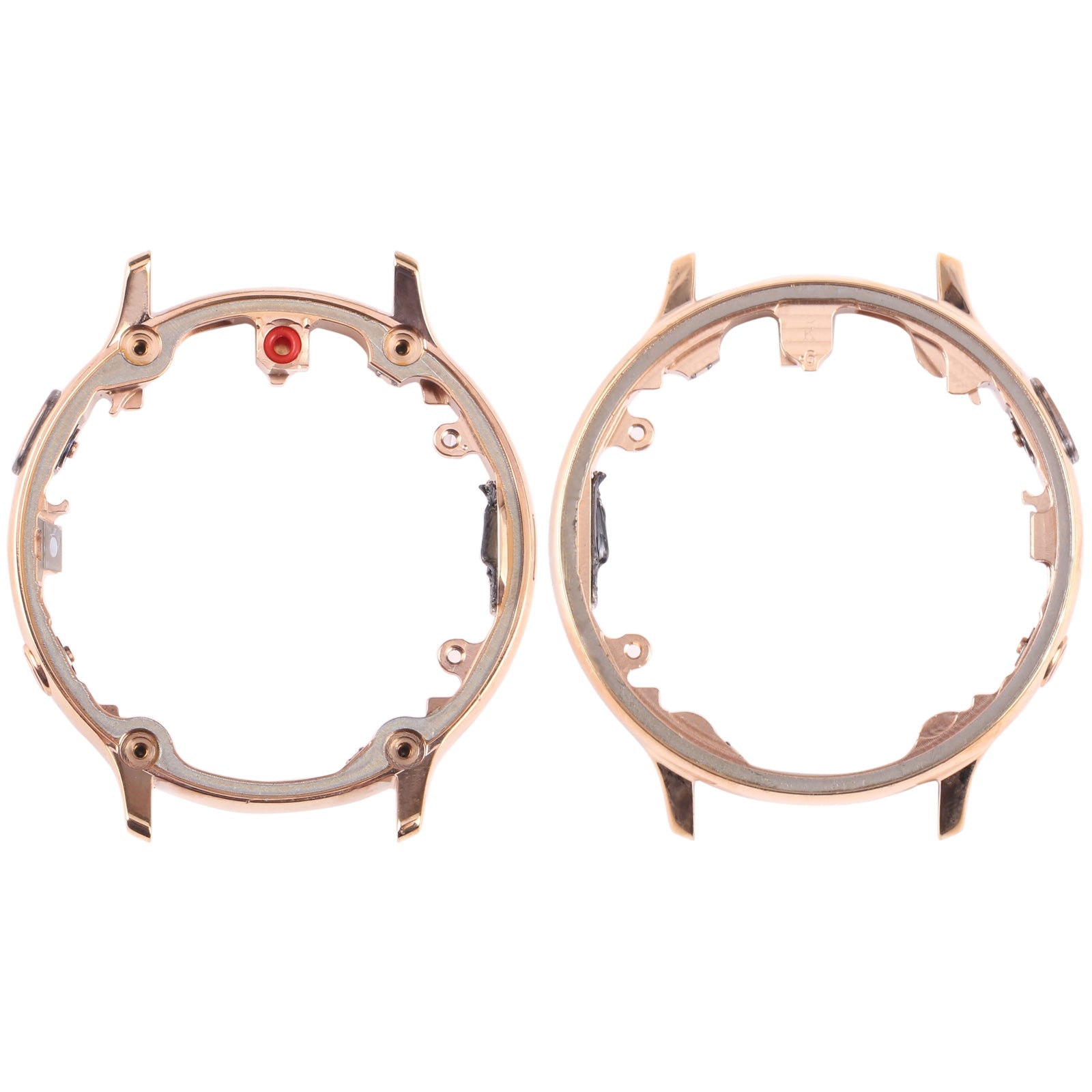 Steel Material Original LCD Screen Frame Bezel Plate For Samsung Galaxy Watch Active2 44mm SM-R820 (Gold)