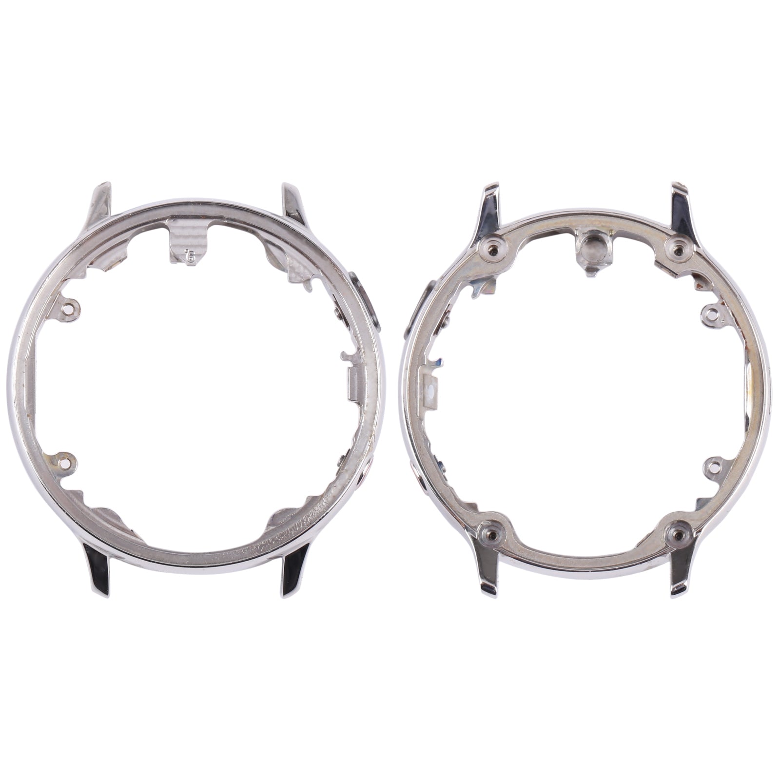 Steel Material Original LCD Screen Frame Bezel Plate For Samsung Galaxy Watch Active2 44mm SM-R820 (Silver)