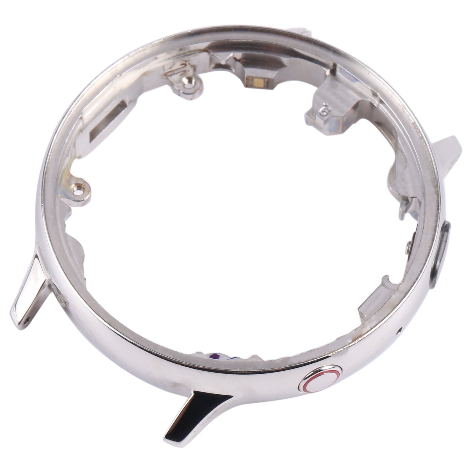 Steel Material Original LCD Screen Frame Bezel Plate For Samsung Galaxy Watch Active2 44mm SM-R820 (Silver)