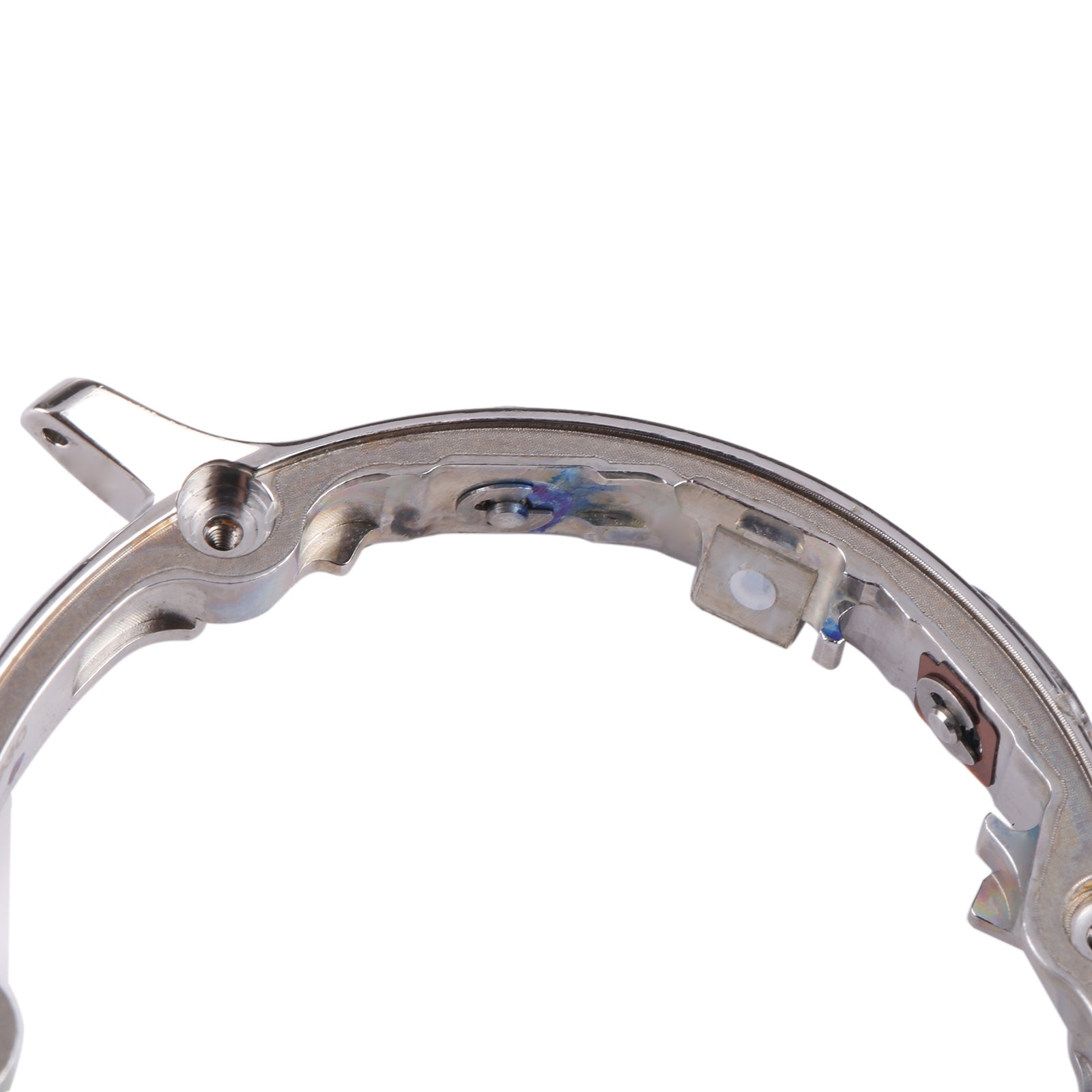 Steel Material Original LCD Screen Frame Bezel Plate For Samsung Galaxy Watch Active2 44mm SM-R820 (Silver)