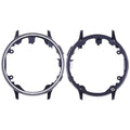 Aluminum Material LCD Screen Frame Bezel Plate For Samsung Galaxy Watch Active2 44mm SM-R820 (Black)