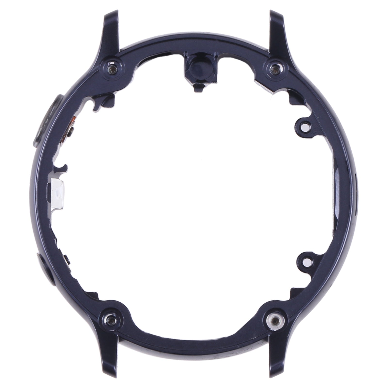 Aluminum Material LCD Screen Frame Bezel Plate For Samsung Galaxy Watch Active2 44mm SM-R820 (Black)