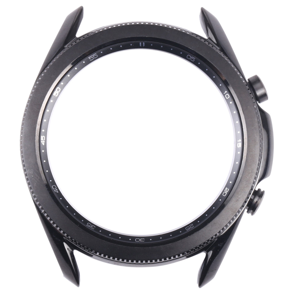 Original LCD Screen Frame Bezel Plate For Samsung Galaxy Watch 3 45mm SM-R840 (Black)
