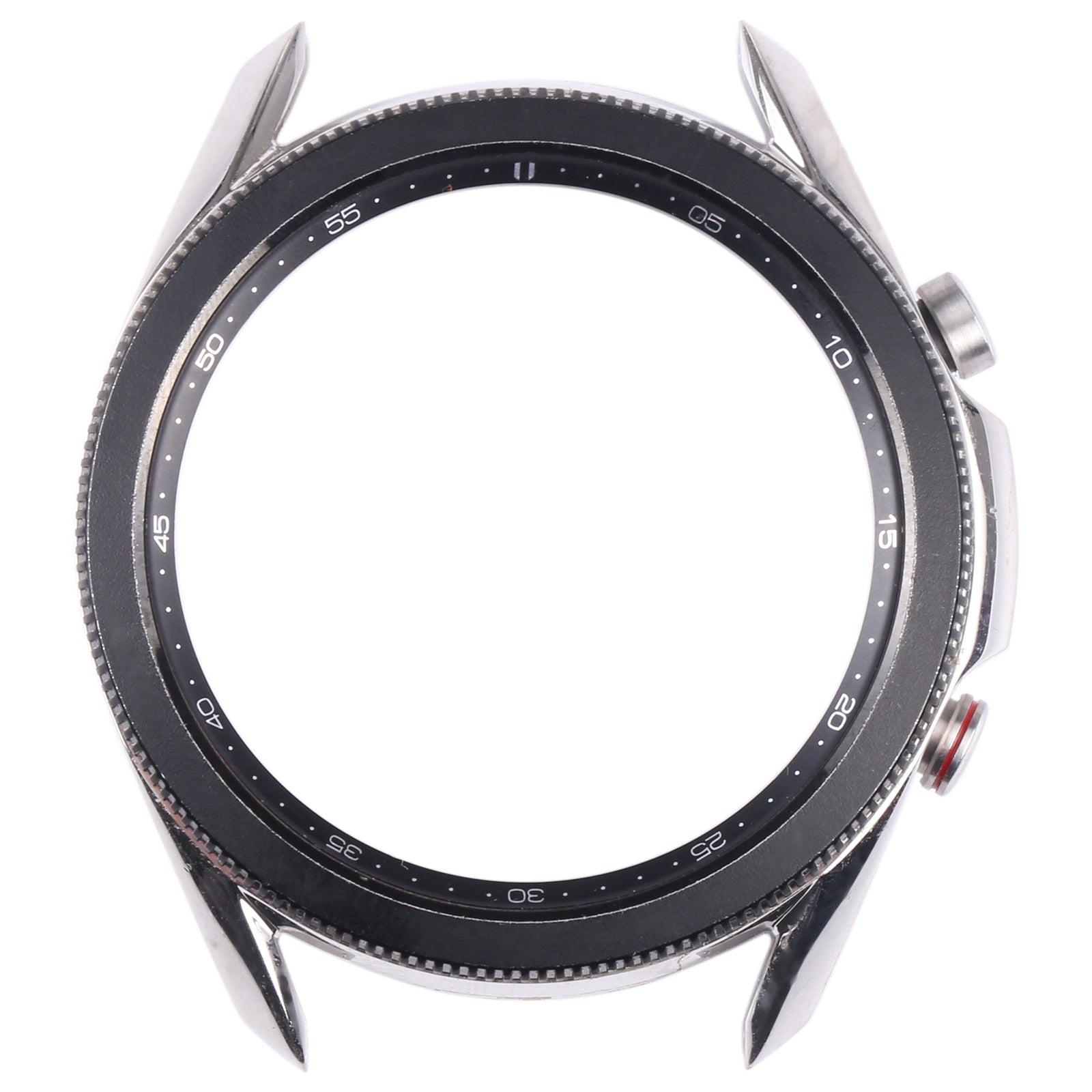 Original LCD Screen Frame Bezel Plate For Samsung Galaxy Watch 3 45mm SM-R840 (Silver)